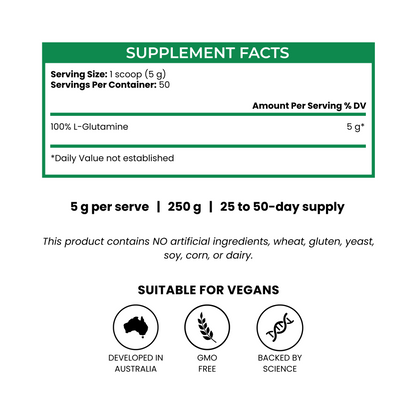 L-Glutamine Unflavoured Powder
