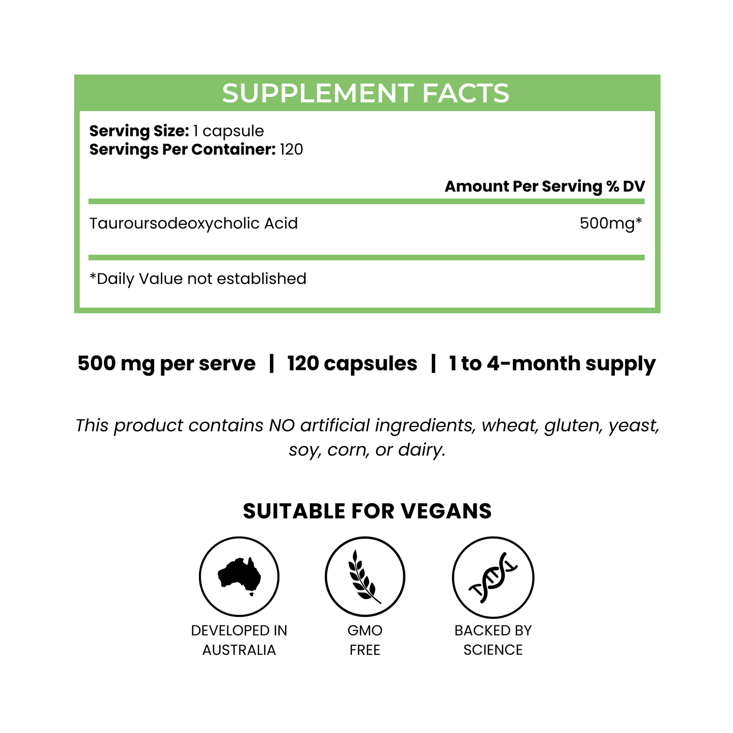 TUDCA Tauroursodeoxycholic Acid