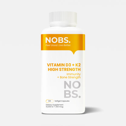 Vitamin D3 + K2 High Strength